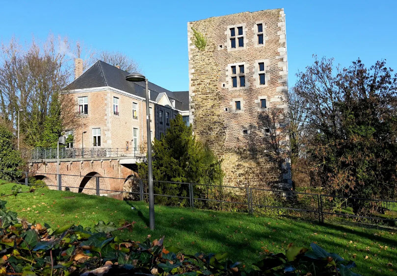 Chateau d'Oupeye, Belgium